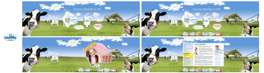 CANDIA proposition de minisite. 